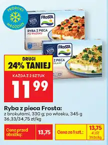 Biedronka Ryba z pieca Frosta oferta