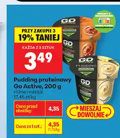 Biedronka Pudding proteinowy Go Active oferta