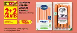 Biedronka Parówki Kraina Wędlin Nature z szynki i z indyka oferta