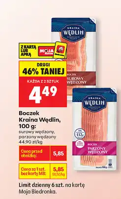 Biedronka Boczek Kraina Wędlin oferta