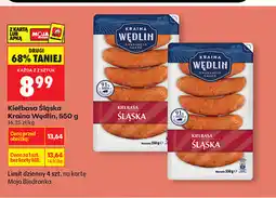 Biedronka Kiełbasa Śląska Kraina Wędlin oferta