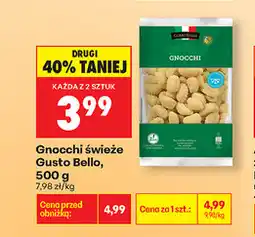 Biedronka Gnocchi świeże Gusto Bello oferta