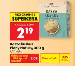 Biedronka Kasza kuskus Plony Natury oferta