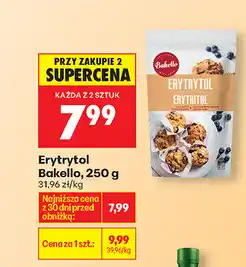Biedronka Erytrytol Bakello oferta