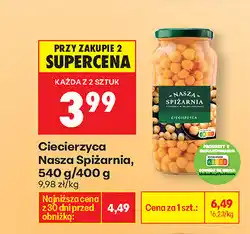 Biedronka Ciecierzyca Nasza Spiżarnia oferta