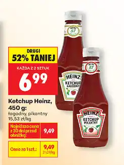Biedronka Ketchup Heinz oferta