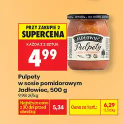 Biedronka Pulpety w sosie pomidorowym Jadowice oferta