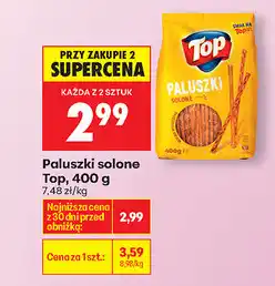 Biedronka Paluszki solone Top oferta