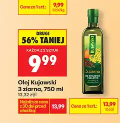 Biedronka Olej Kujawski 3 ziarna oferta