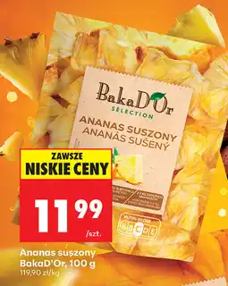 Biedronka Ananas suszony BakaD'Or oferta