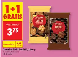 Biedronka Ciastka listki Bonitki oferta