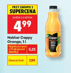Biedronka Nektar Cappy Orange oferta