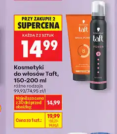 Biedronka Kosmetyki do włosów Taft oferta