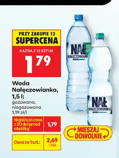 Biedronka Woda Năczowianka oferta