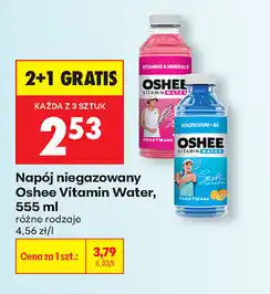 Biedronka Napój niegazowany Oshee Vitamin Water oferta