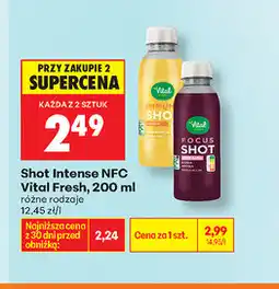 Biedronka Shot Intense NFC Vital Fresh oferta