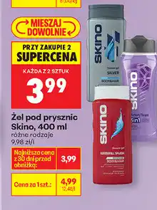 Biedronka Żel pod prysznic Skin oferta