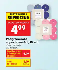 Biedronka Podgrzewacze zapachowe Aril, 18 szt oferta