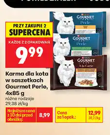 Biedronka Karma dla kota w saszetkach Gourmet Perle oferta