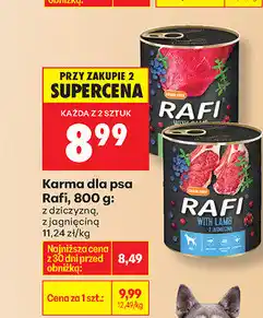 Biedronka Karma dla psa Rafi oferta