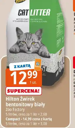 E.Leclerc Hilton Zwirek bentonitowy biały oferta