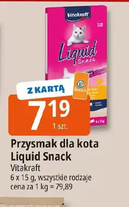 E.Leclerc Przysmak dla kota Liquid Snack oferta