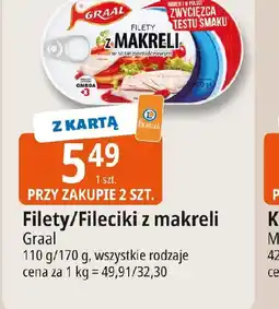E.Leclerc Graal Filety z makreli oferta