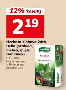 Hitpol Herbata ziołowa 24tb Belin (szałwia, melisa, hańcza, rumiankek) oferta