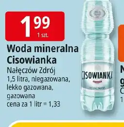 E.Leclerc Cisowianka woda mineralna oferta