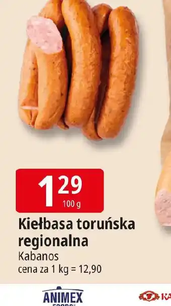 E.Leclerc Kiełbasa toruńska regionalna oferta
