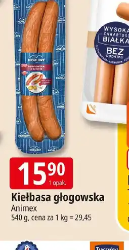 E.Leclerc Animex Kiełbasa głogowska oferta