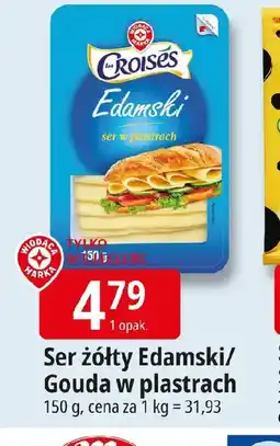 E.Leclerc Croisés Ser żółty Edamski/Gouda oferta