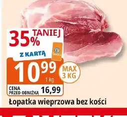 E.Leclerc Lopatka wieprzowa bez kości oferta
