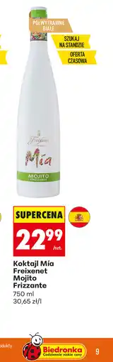 Biedronka Koktajl Mia Freixenet Mojito Frizzante oferta