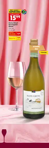 Biedronka Hans Greyl Sauvignon Blanc oferta