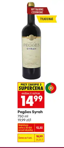 Biedronka Pegões Syrah oferta