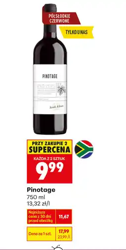 Biedronka Pinotage oferta