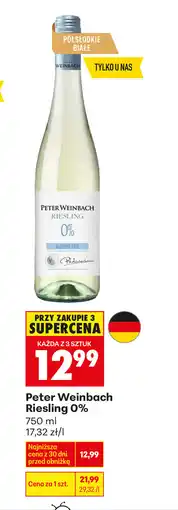 Biedronka Peter Weinbach Riesling 0% oferta