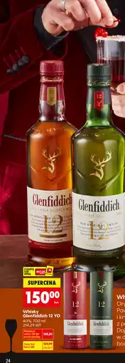 Biedronka Whisky Glenfiddich 12 YO oferta