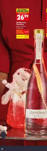 Biedronka Wódka Łza Pszenicy 40% oferta