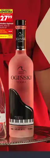 Biedronka Wódka Ogiński 40% oferta