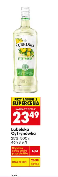 Biedronka Lubelska Cytrynówka oferta