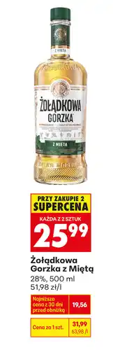 Biedronka Żołądkowa Gorzka z Miętą oferta