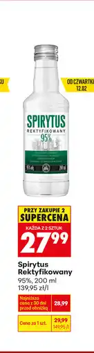 Biedronka Spirytus Rektyfikowany 95% oferta