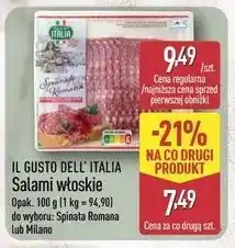 ALDI Il Gusto Dell' Italia Salami włoskie oferta