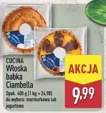 ALDI Cucina Włoska babka Ciambella oferta