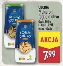 ALDI CUCINA Makaron foglie d’ulivo oferta