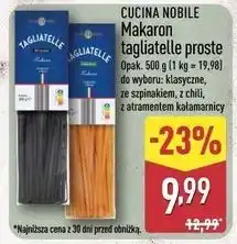 ALDI CUCINA NOBILE Makaron tagliatelle proste oferta