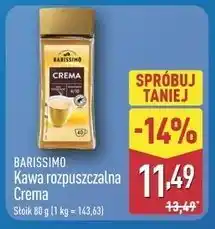 ALDI BARISSIMO Kawa rozpuszczalna Crema oferta