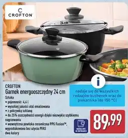ALDI CROFTON Garnek energooszczędny 24 cm oferta